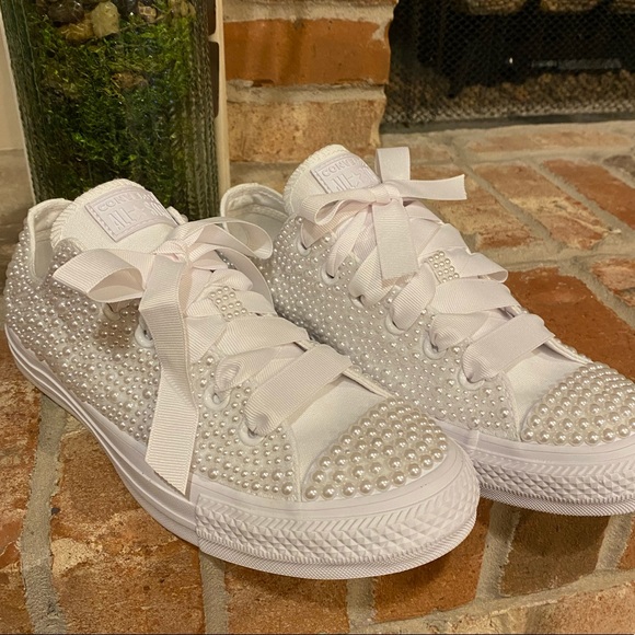 Converse Shoes - Converse Low All Stars - Customized - Women’s 9